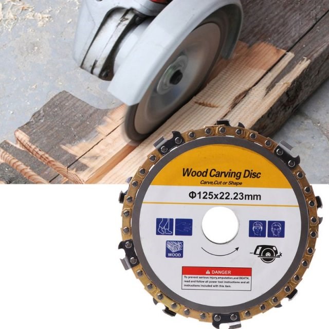 5inch 22mm Diameter 9 Tooth Chainsaw Disc for Angle Grinders