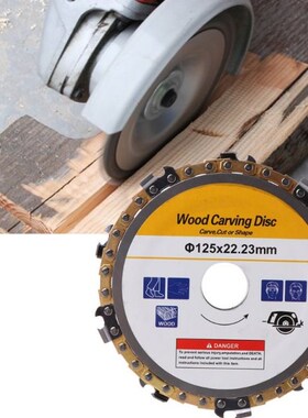 5inch 22mm Diameter 9 Tooth Chainsaw Disc for Angle Grinders