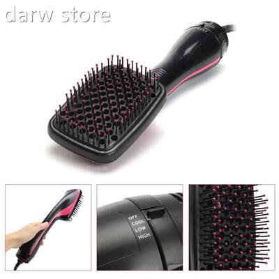 Professiona1l Hair Dreyr Brush i2 IN1  Electric Har Blow Dry