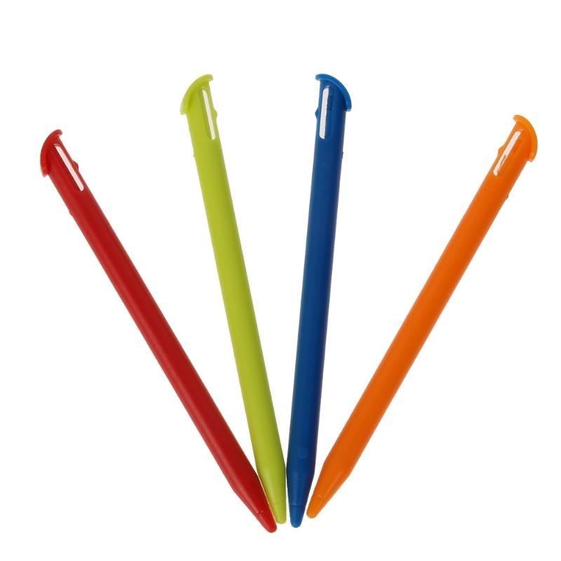 4x multi-color plastic touchscreenpen stylus set for new nin