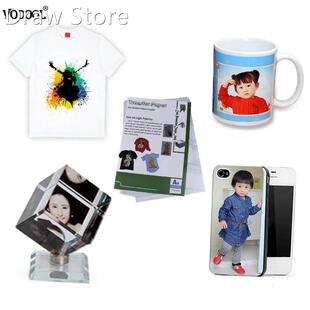 10pcs Laser Heat Transfer Paper (30*21.5 cm) PU Material Sel