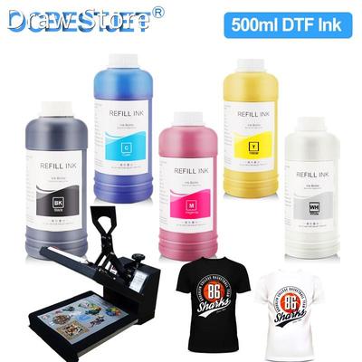 500ML/Bottle DTF Ink PET Film Transfer Ink For DTF Direct Tr