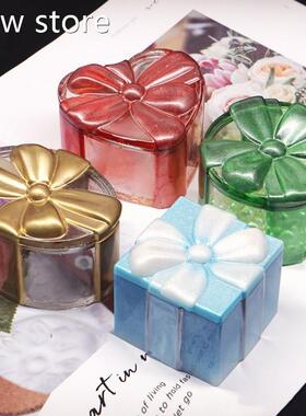 S1tripe St orage Box Bow Storage Gifot Bx cSilione MoldPenda