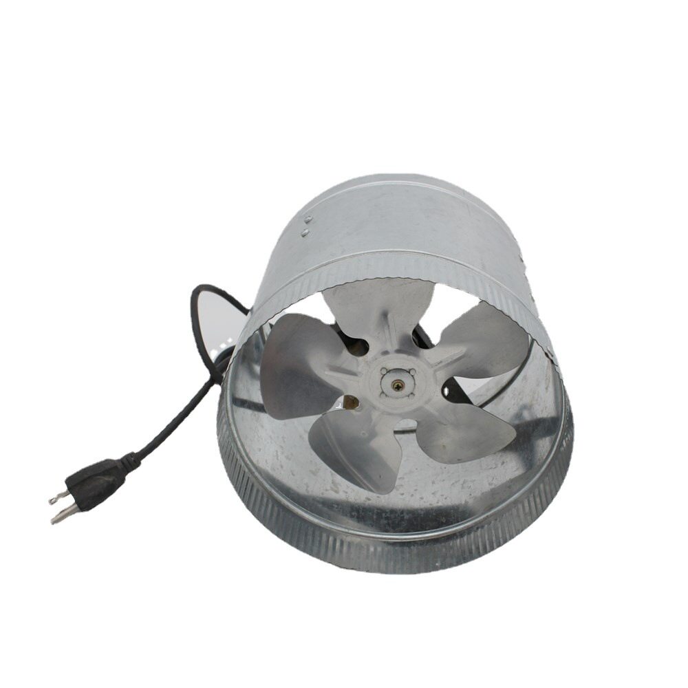 圆形调速增压管道风机200mm/8寸强力风扇 酒店轴流换气通风机