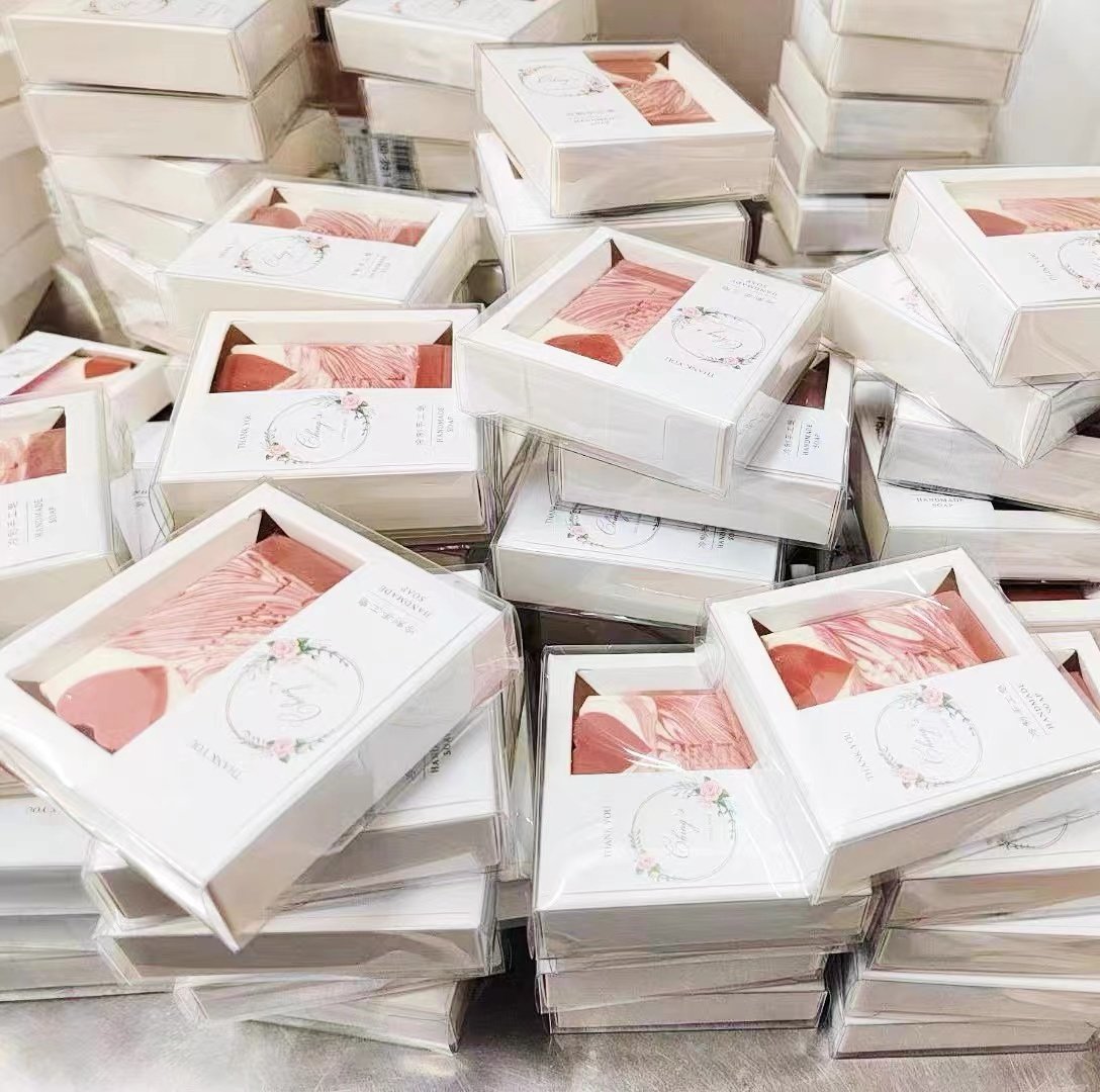 ins同款手工皂冷制皂香皂透明包装盒伴手礼礼品盒空盒pet盒定做,包装,PVC包装盒,淘宝优惠券,粉丝福利购,淘宝优惠卷