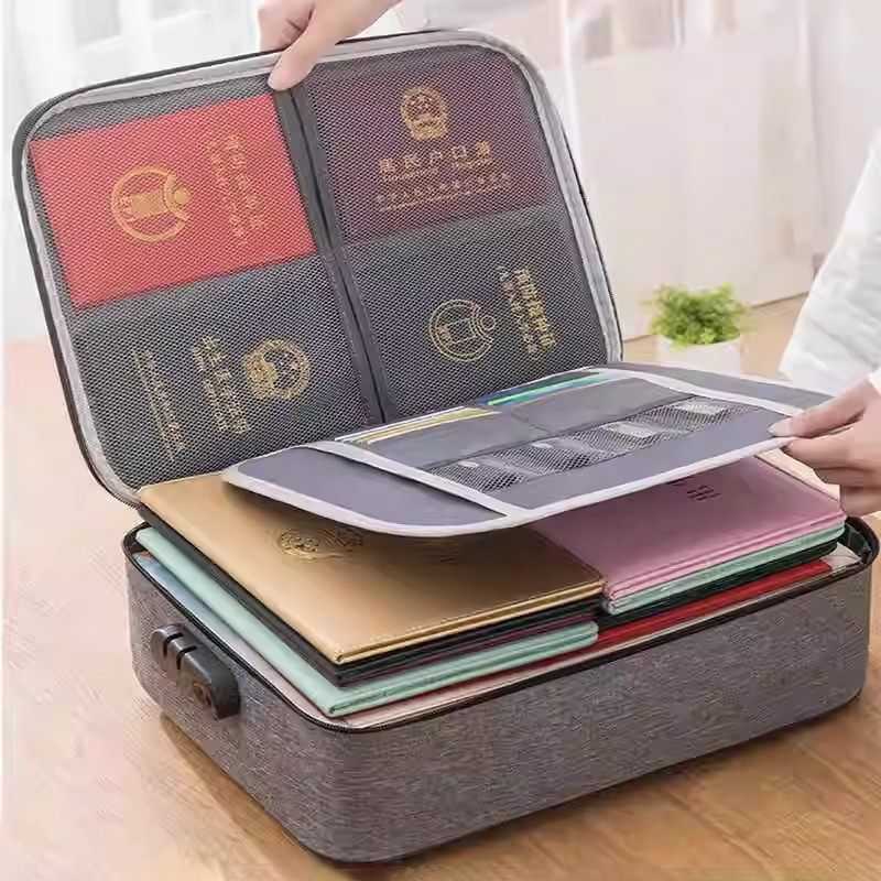 证件收纳包盒家用家庭多功能箱证书资料文件卡包户口本整理袋神器,收纳整理,卡包/证件包,淘宝优惠券,粉丝福利购,淘宝优惠卷