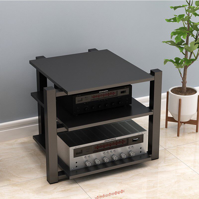 避震HIFI影音柜CD功放机架子电视柜家庭音响音箱支架影院设备柜子