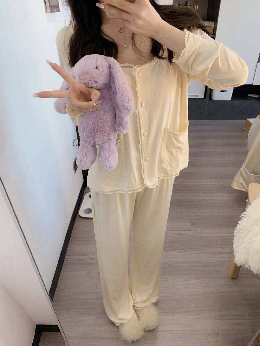 纯欲公主风莫代尔睡衣女春秋款