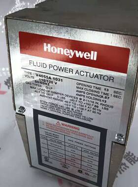 美国Honeywell霍尼韦尔 执行器V4055A1031原装现货 质保一年