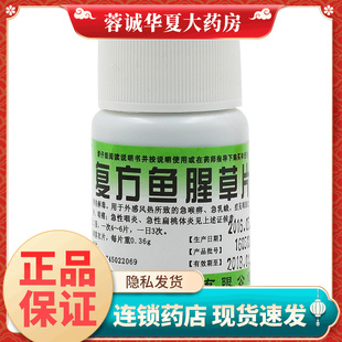 復(fù)方魚腥草片 世彪藥業(yè) 100片清熱解毒外感風(fēng)熱咽痛咽炎扁桃體炎