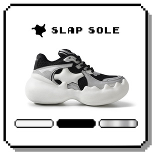 情侣老爹鞋 SLAP 原创小众果冻鞋 SOLE厚底运动休闲鞋 明星同款