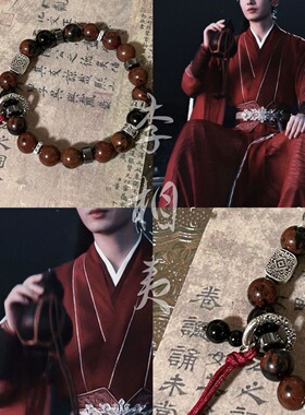 盗墓笔记张起灵同款手链爆款印象手链男古风稻米高级设计串珠手串