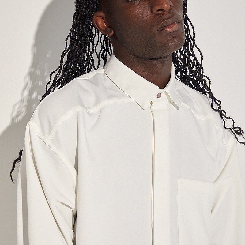 看上去很贵高克重百搭少爷衬衫