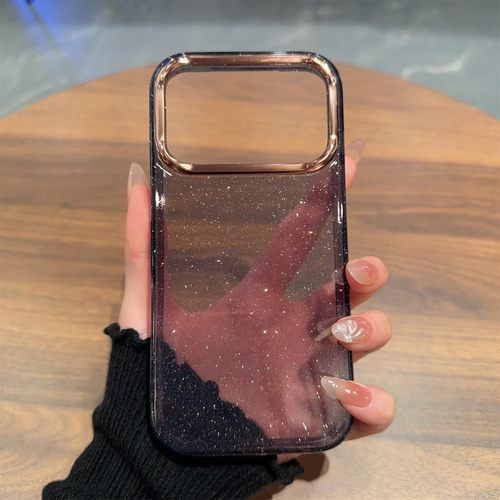 透明闪粉iPhone17pro手机壳