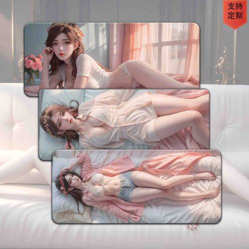 超大号动漫鼠标垫电脑桌垫办公