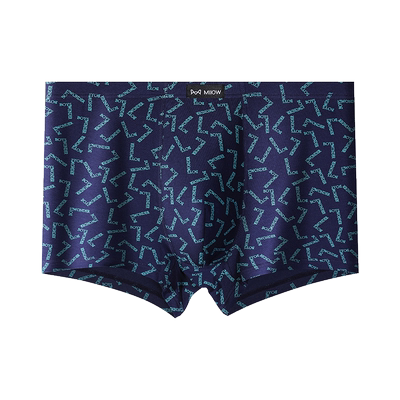 猫人纯棉抗菌男士内裤亲肤透气
