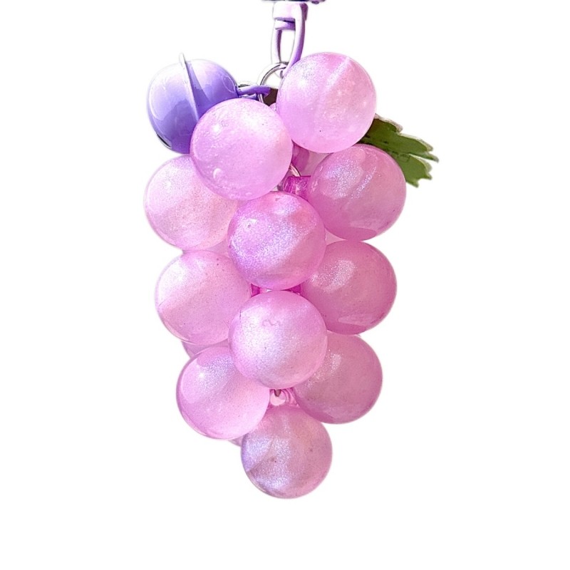 一串夜光葡萄挂件车钥匙书包钥匙包包挂件装饰钥匙扣挂件车内车载