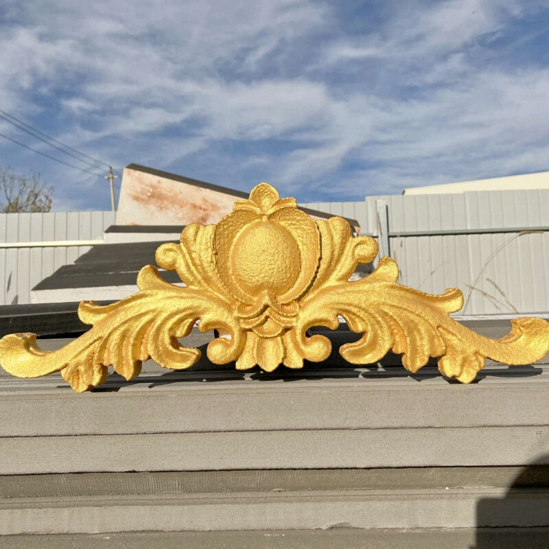 eps浮雕画山花三角花欧式别墅外墙装饰门头花贴墙花砂岩背景泡沫