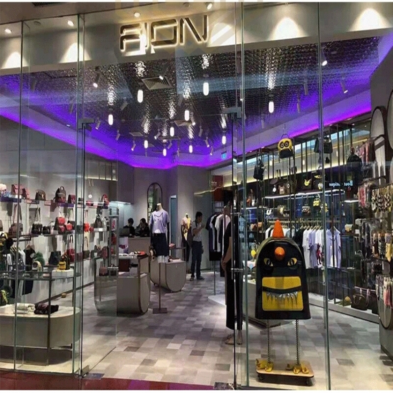 极速不锈钢水f波纹板银色不锈钢展厅波纹板装饰板镜面波浪板板材