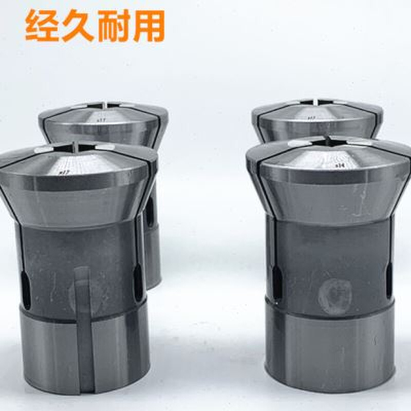 高精度数控车牀仪表夹头640型玉环机牀夹头通六角孔筒夹弹簧发夹