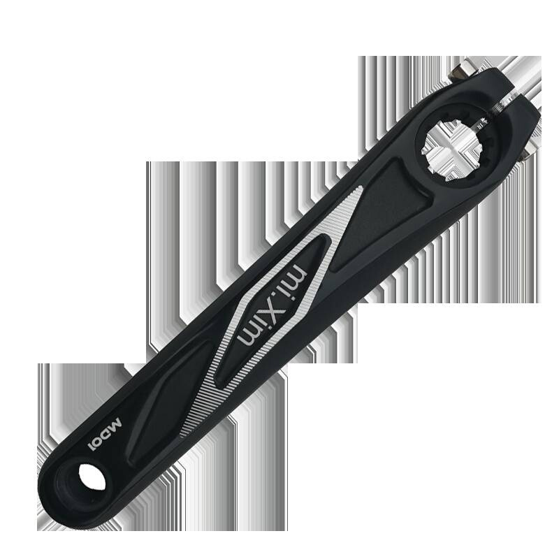 自行山地公路折叠车中空方孔大齿盘牙盘腿/曲柄/曲柄腿/修补件