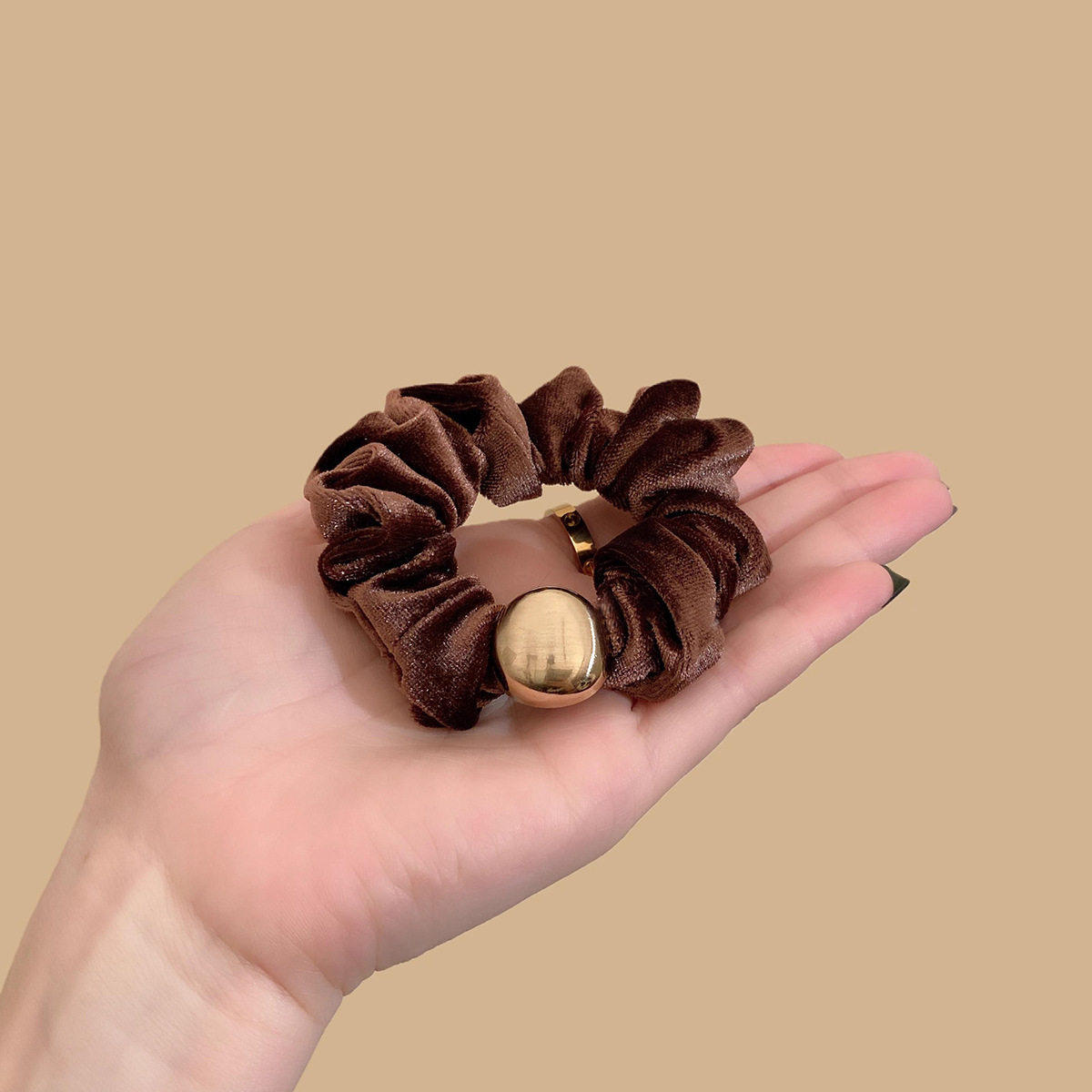 复古高级感丝绒小肠发圈女秋冬扎头发绳气质百搭马尾丸子头头绳,饰品/流行首饰/时尚饰品新,发饰,淘宝优惠券,粉丝福利购,淘宝优惠卷