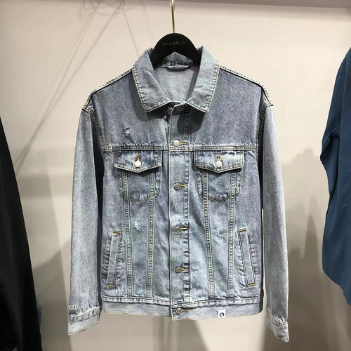 正品大牌！男装品牌！牛仔夹克秋