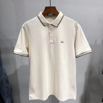正品大牌！男装品牌珠地棉POLO衫