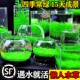 生态玻璃鱼缸小型乌龟缸水草绿植物真草造景家用桌面客厅家用懒人