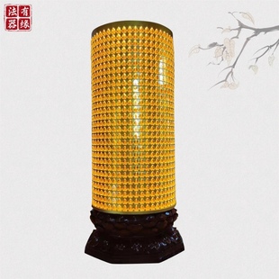 定制寺庙千佛灯语音旋转千佛塔铸铁复古供佛灯观音光明灯万佛供灯