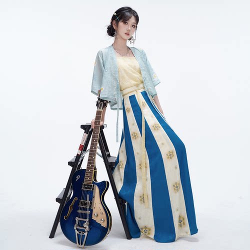 春和日常通勤唐褙子24破裙汉服