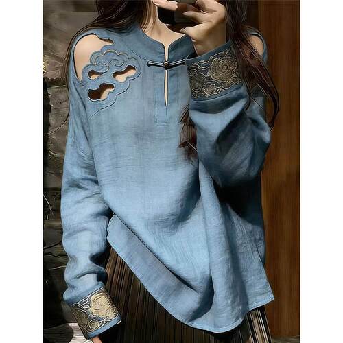 新中式女装国风独特漂亮气质上衣
