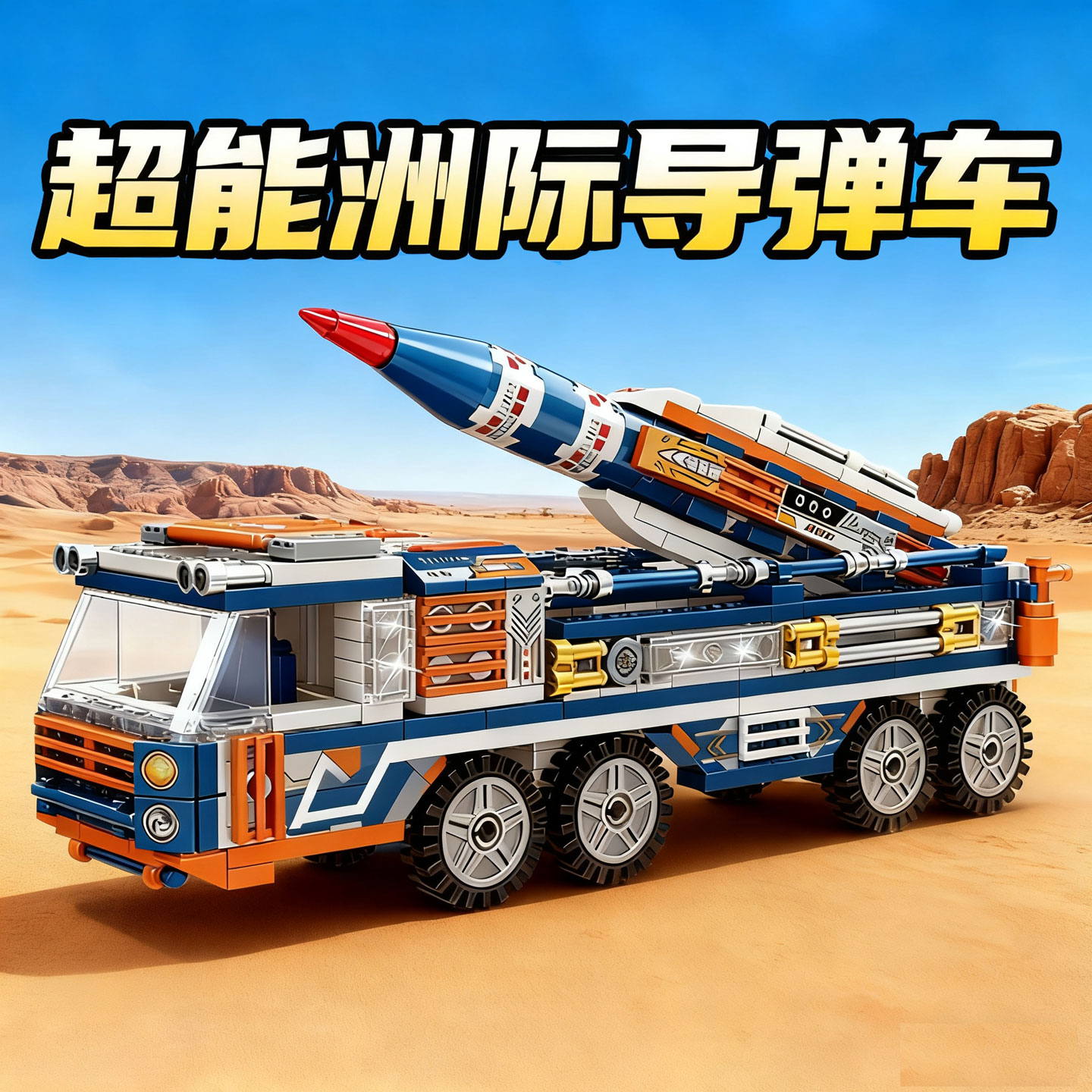 2025年新款装甲车积木特警车乐玩具高8岁以上儿童男孩子拼装模型
