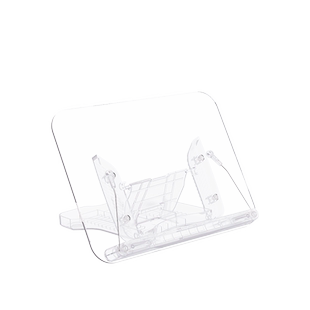 阅读支架手机平板iPad桌面阅读书架亚克力透明多功能支架可升降调节儿童学生看书绘画通用大号折叠便携架子