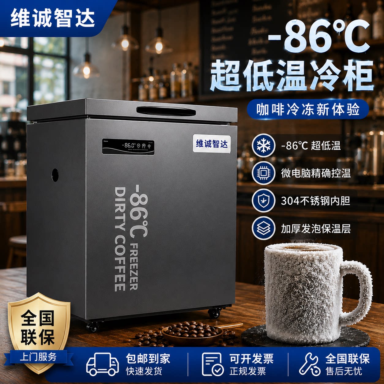 零下86度超低温dirty实验冰箱