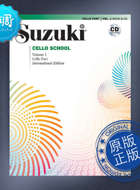 铃木大提琴学校 1 Alfred 原版乐谱 00-40697