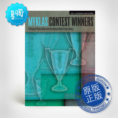 Myklas Contest Winners 2 适合钢琴比赛 Alfred 00-37331