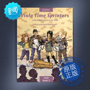 中提琴时间教程 第三册·冲刺 含CD 英国原版 布莱克威尔 牛津原版 9780193360815