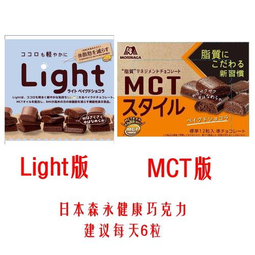 上新日本Morinaga森永健康巧克力MCT中链脂肪酸油