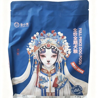 金小贤全价全期鸭肉梨狗营养无谷冻鸭肉梨狗粮