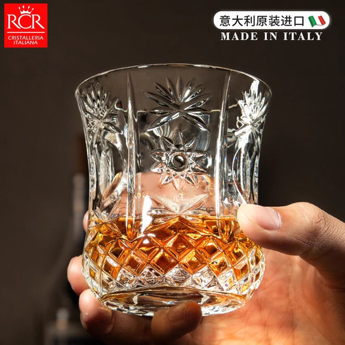 意大利进口欧式复古威士忌样酒杯