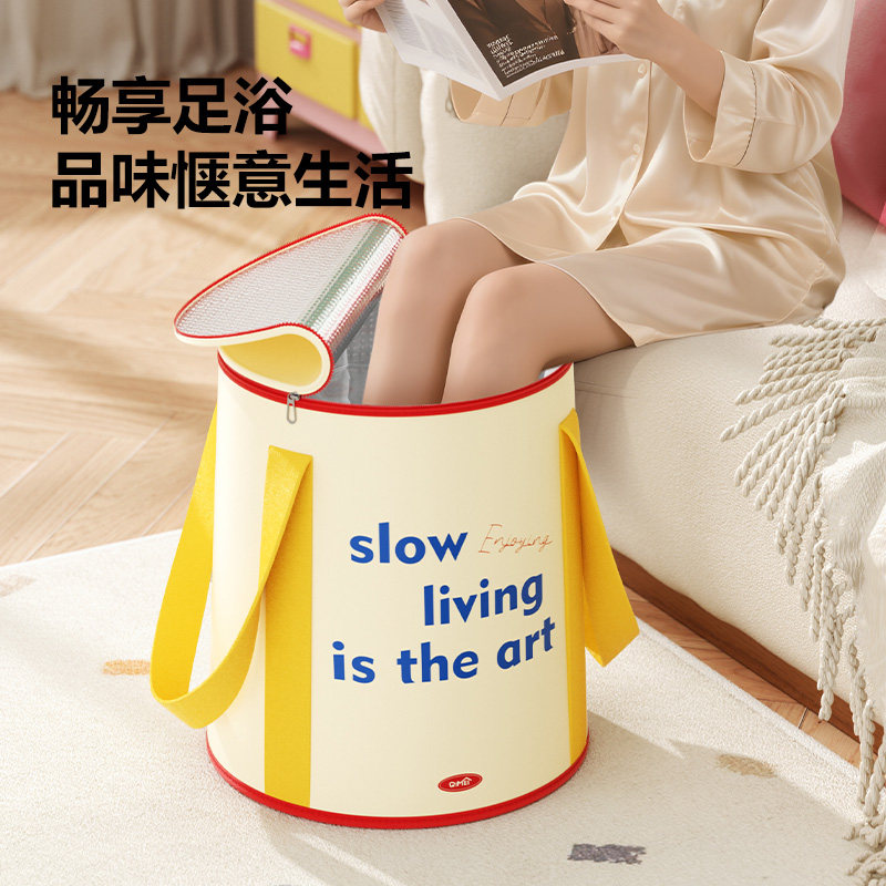 可折叠泡脚桶加厚保温过小腿加高足浴桶家用便携式养生恒温泡脚袋,家庭/个人清洁工具,泡脚袋,淘宝优惠券,粉丝福利购,淘宝优惠卷