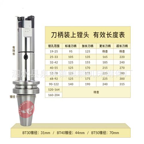 LBK刀柄 精粗镗刀柄 镗头连接柄 CK刀柄 深孔加长刀柄LBK5 LBK6