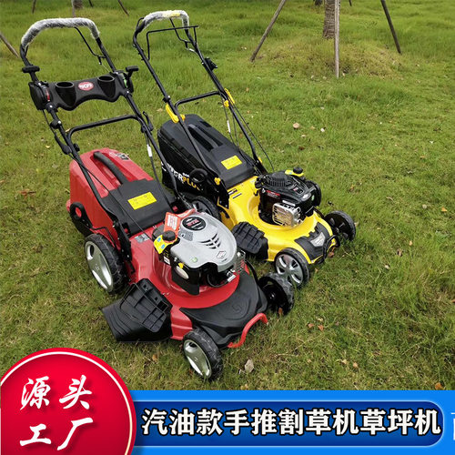 出口直供手推式汽油电动割草机 18寸20寸自行走农场草坪机CE认证