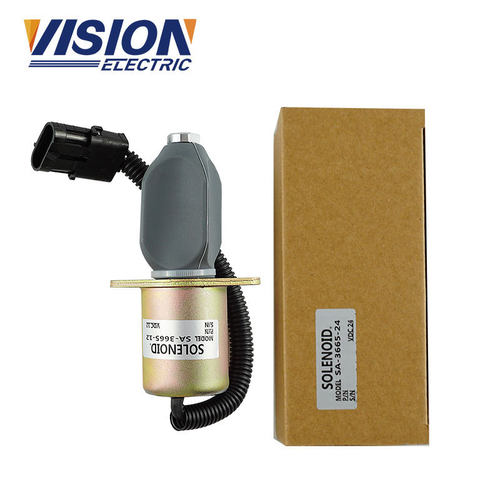 厂家发货 SA-3665 柴油机配件 熄火电磁阀12V/24V