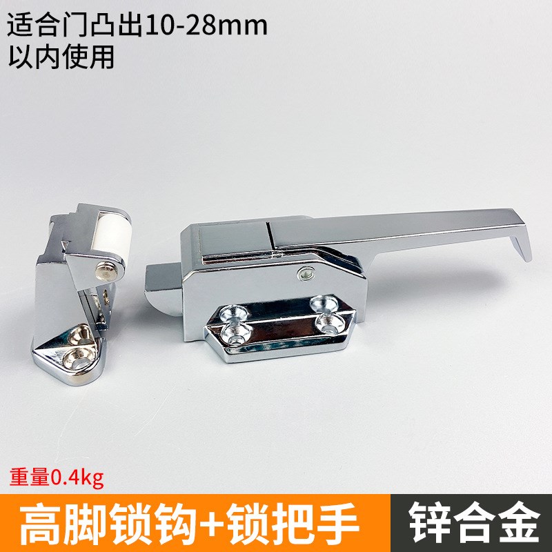 021A烘箱把手烤箱门锁拉手传递窗试验箱平面门蒸炉海鲜柜可调把手