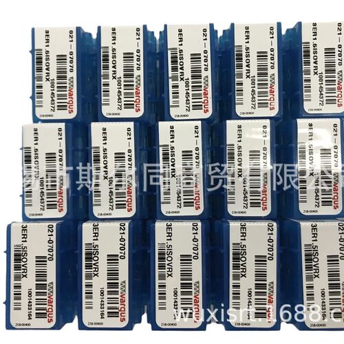 以色列瓦格斯螺纹刀具外螺纹车刀片3ER1.5ISO VRX 全系列可订货