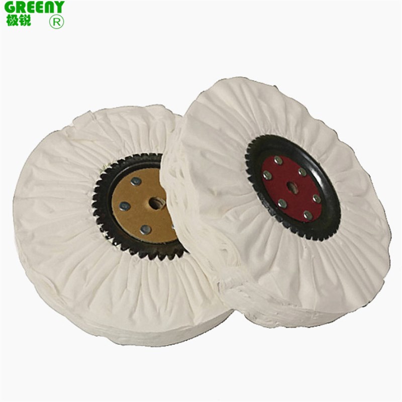 抛光布风轮府绸布防羽布风轮防雨布亚克力金属不锈钢镜面抛光风轮