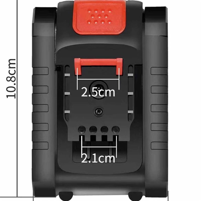 电钻锂电池电动螺丝刀电起子21V25V平推式通用锂电池