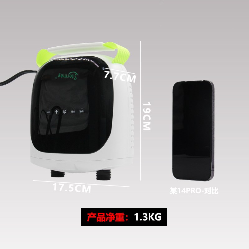 户外电动充气泵SUP桨板充气帐篷充气床皮划艇钓鱼浮台便携打气泵